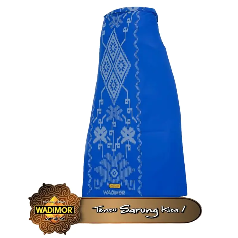 Wadimor Sarung Tenun Motif Tumpal Kembang Polos 6