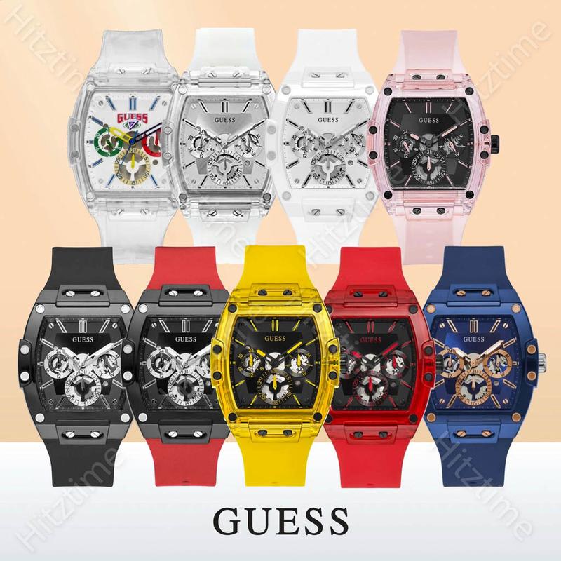Đồng hồ Unisex GUESS  [2224] Nam/Nữ GW0203G - Khung Polycarbonate và khungThép Nam nữ đeo đều được
