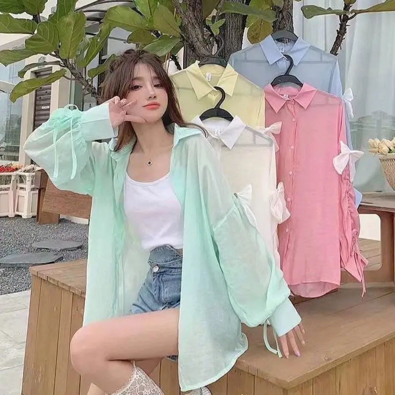 LUNE - Kemeja Pita Semi Transparan Outer 1