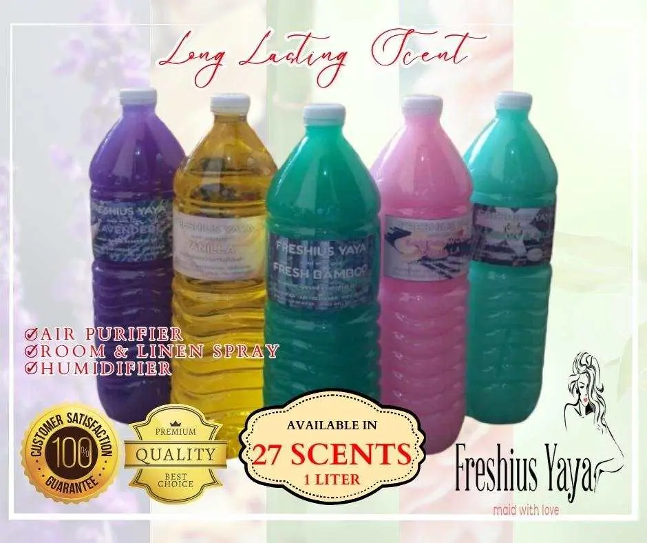 FY Premium Home Perfume, Revitalizer, Humid, Sprayer Scent 1L (Water-Based)