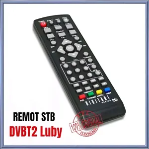 Luby Remot Set Top Box DVB-T2-01 Digital Original Kualitas Terbaik untuk Set Top Box Luby DVB-T2-01