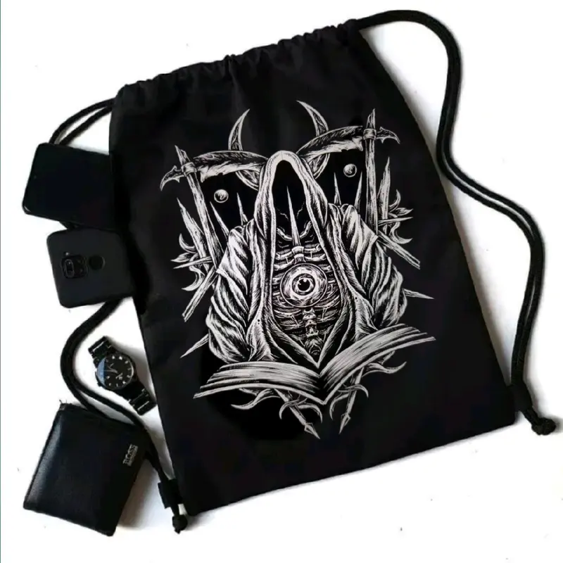 Tas serut drawstring bag olah raga anti air Nyaman Cepat Kering 1