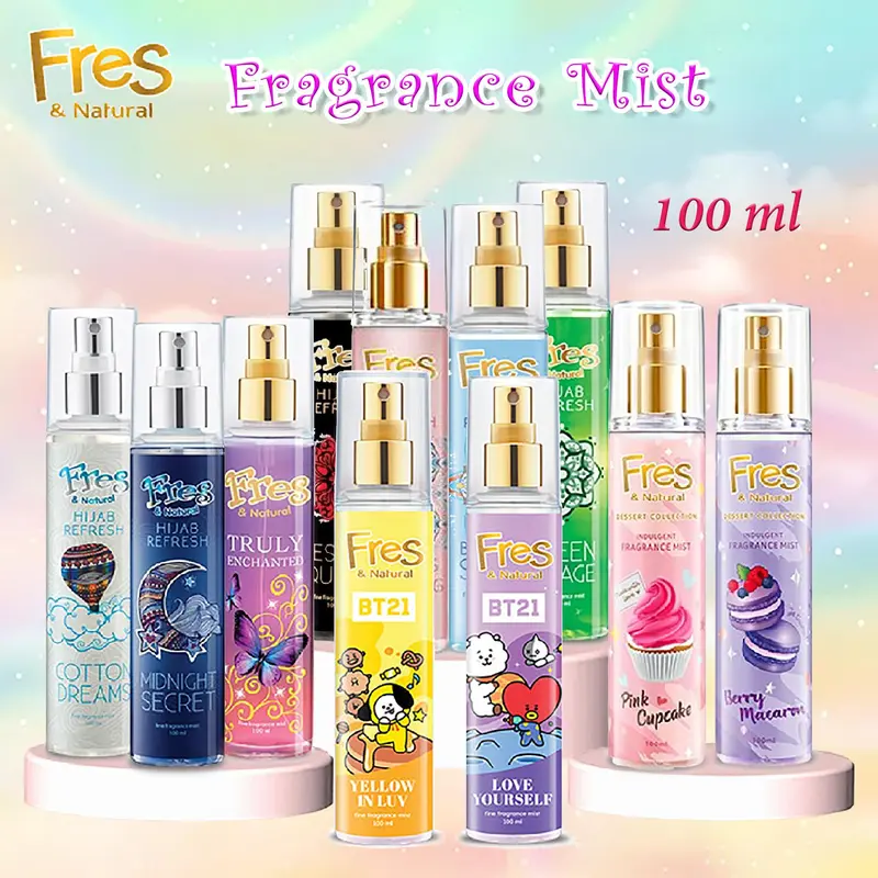 Fres & Natural Cologne 100ml Parfum Wanita Wangi Segar Tahan Lama 0
