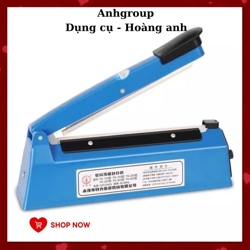  Máy Hàn Miệng Túi Nilon Túi Zip Dập Tay PFS 200 300. Bảo Quản Thực Phẩm Cắt Màng Co Hút Chân Không 