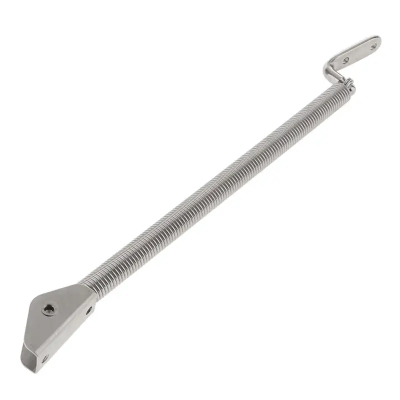 Phụ kiện thuyền, lò xo bật cảng biển bằng thép không gỉ, chiều dài 210mm, thích hợp cho cửa cabin và cửa sổ, lò xo hỗ trợ 0