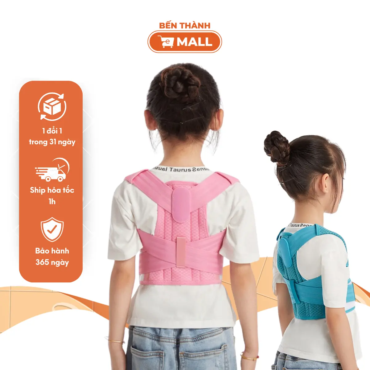 Đai Chống Gù Lưng Cao Cấp Cho Trẻ Yesme Kid, Trị Lưng Tôm, Định Hình Cột Sống