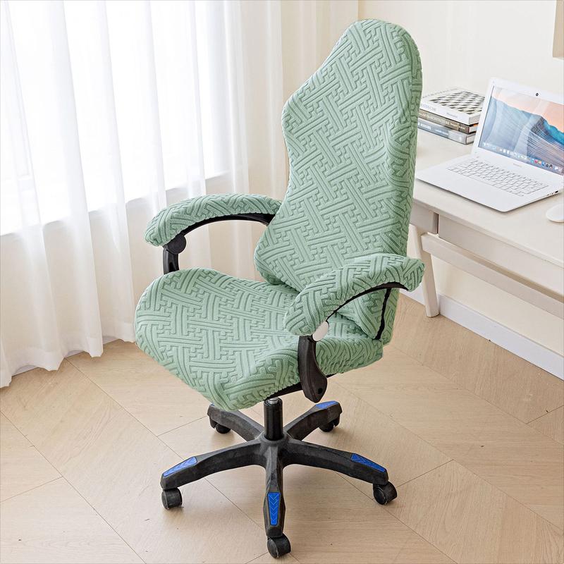 Product Introduction of Durable Computer Chair Cover Premium Geometric Gaming Chair Cover Easy to Install Washable 29