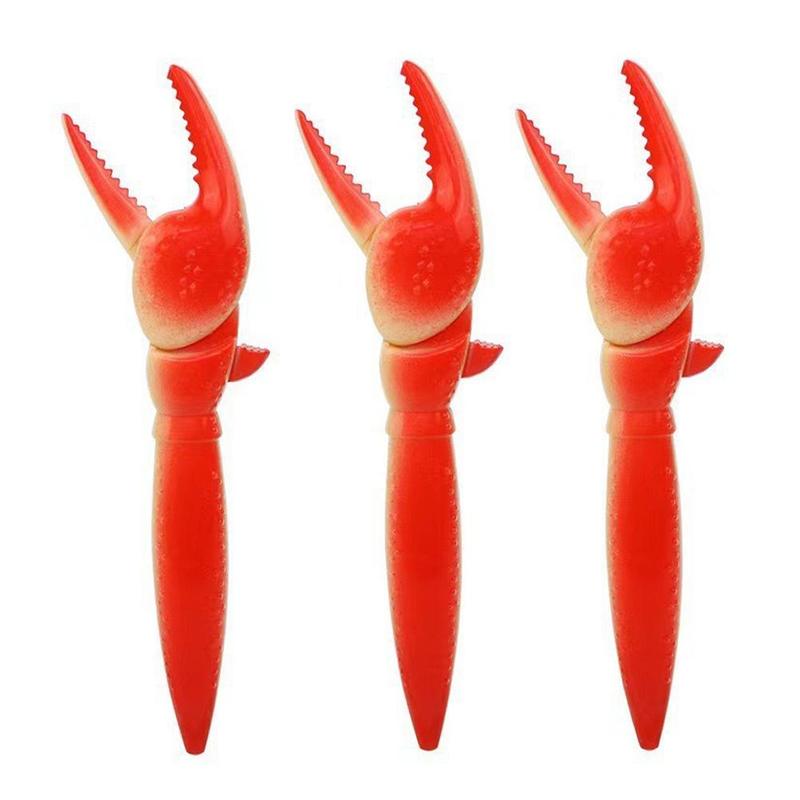 Bút Móng Vuốt Cua Mới Lạ Bút Bi Vui Nhộn Sáng Tạo, Bút Độc Đáo, Có Bút Mực Đen, L5O6, 1 Chiếc 8