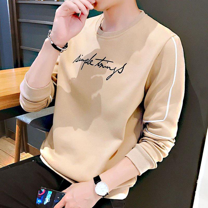 Áo thun tay dài phôm rộng nam nữ mặc đẹp Menswear Jean Trắng