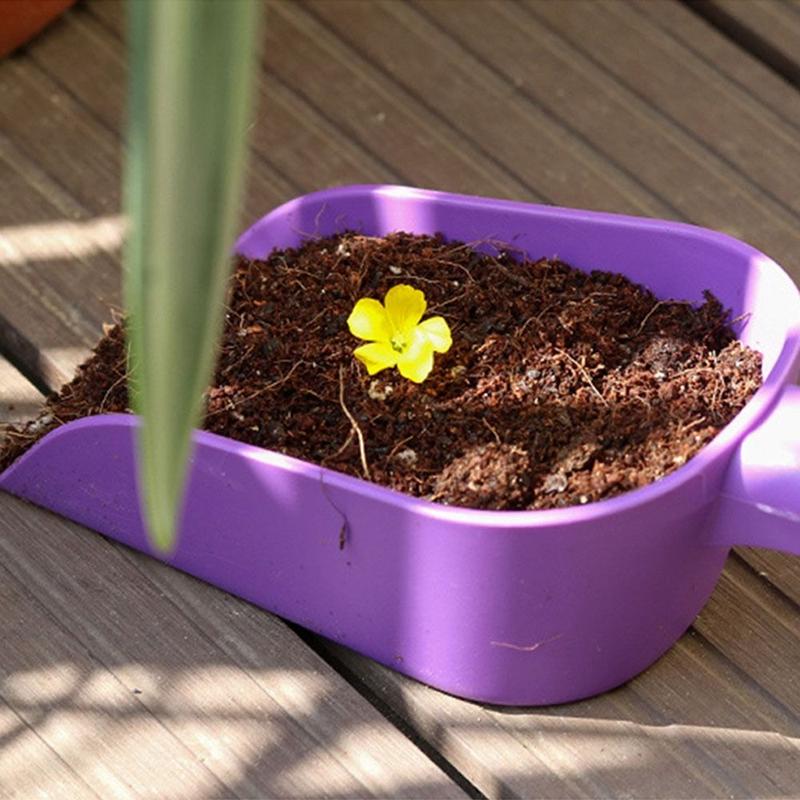 Practical Thickened Soil Scoop Plastic Ergonomic Flower Shovel Multifunctional Lightweight Garden Hand Shovel 5