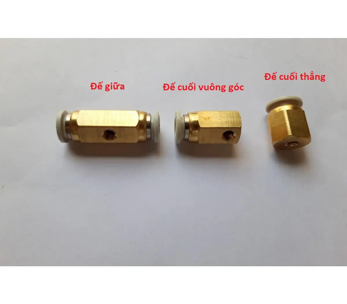 Đế giữa - đế cuối (Không kèm béc)béc đồng hệ thống phun sương, làm mát, tưới lan