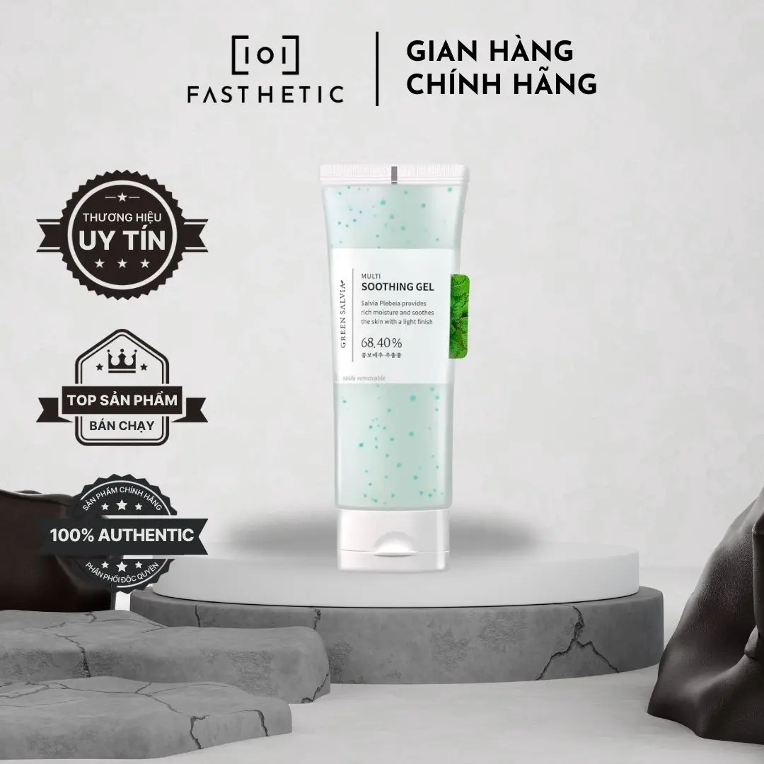 MEIDEME GRREN SALVIA MULTI SOOTHING GEL - Gel khoá ẩm làm dịu, làm lành thương