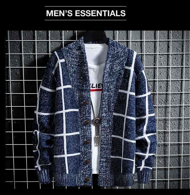 Product Introduction of [1345 People Praise] Knitted Cardigan Thickened Spring and Autumn New Men's Sweater Coat Korean Style Trendy Casual Sweater Autumn and Winter Jacket Parent 20