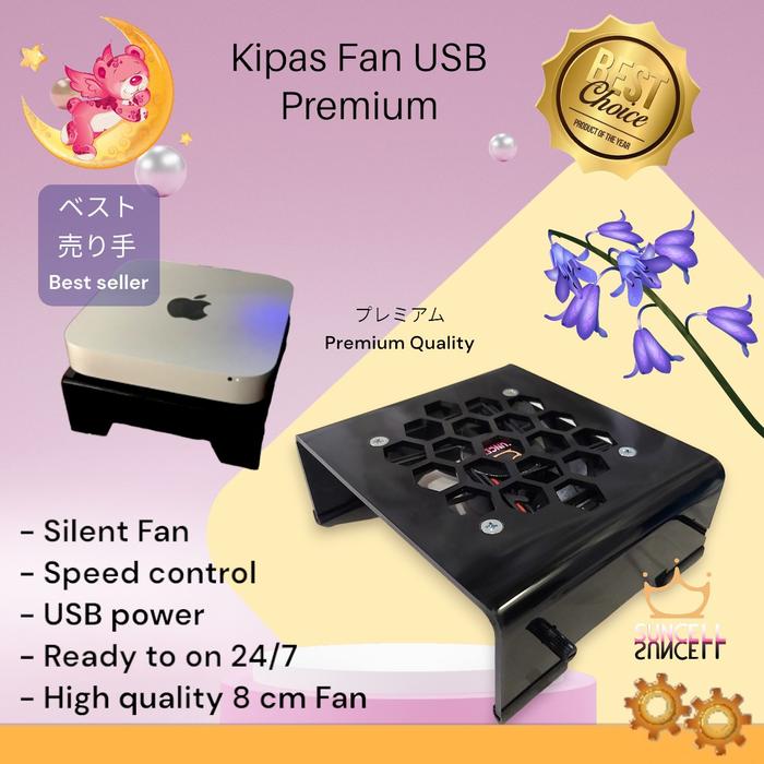 Pendingin Router Jual Pendingin Android TV box, modem wifi, wifi router Premium Black ...