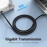Gambar Vention 0.5m Kabel Lan Cat6 Cat.6 UTP Ethernet Patch Cord Cable - IBJ - HITAM dari Reformasi Computer Kota Administrasi Jakarta Barat 5 Tokopedia