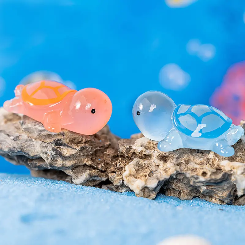 Bồ Hóng Cảnh Quan, Chất Liệu Resin, Đồ Trang Trí Bể Cá Trong Vườn Thủ Công, Phụ Kiện Tự Làm, Mini, Phát Sáng, Thiết Kế Hoạt Hình Dễ Thương, Trang Trí Nội Thất 1