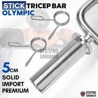 Gambar Stick tricep 5cm BM-A159/STICKTRICEP/5CM  / Triceps Chrome Bar Dumbell Barbel - CHROME dari Ototpro Surabaya Kota Surabaya 2 Tokopedia