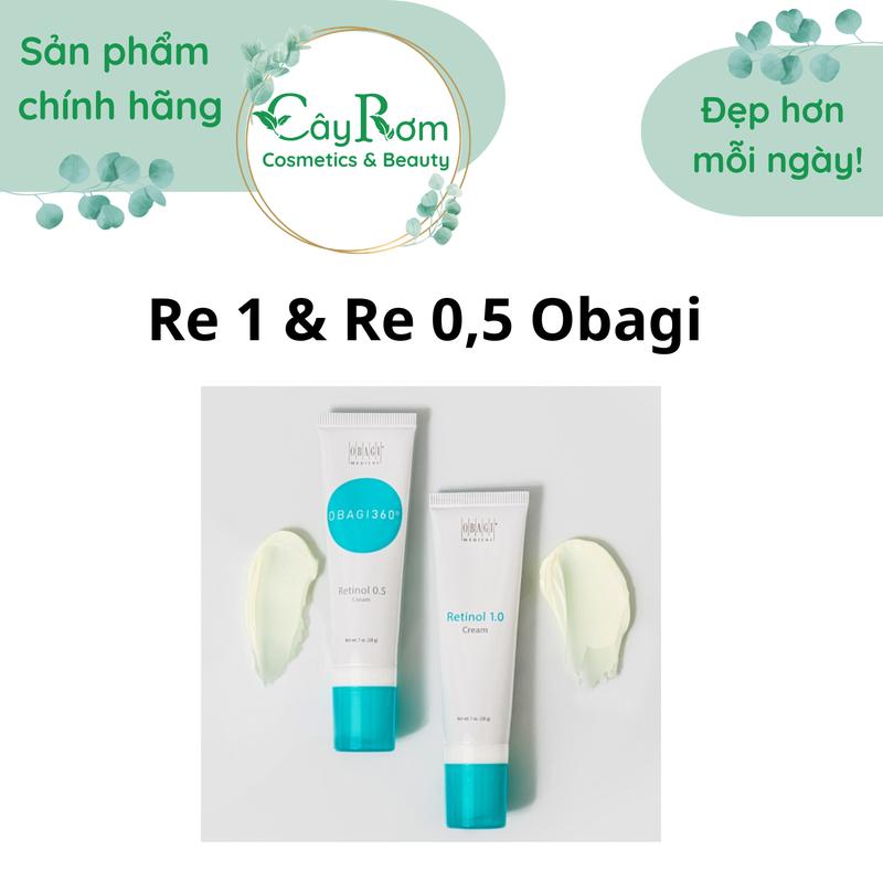 Retinol Obagi 0.5% & 1.0% - Kem dưỡng Chăm Sóc Da Skincare Làm Đẹp Da Dưỡng Ẩm Da Nữ Women