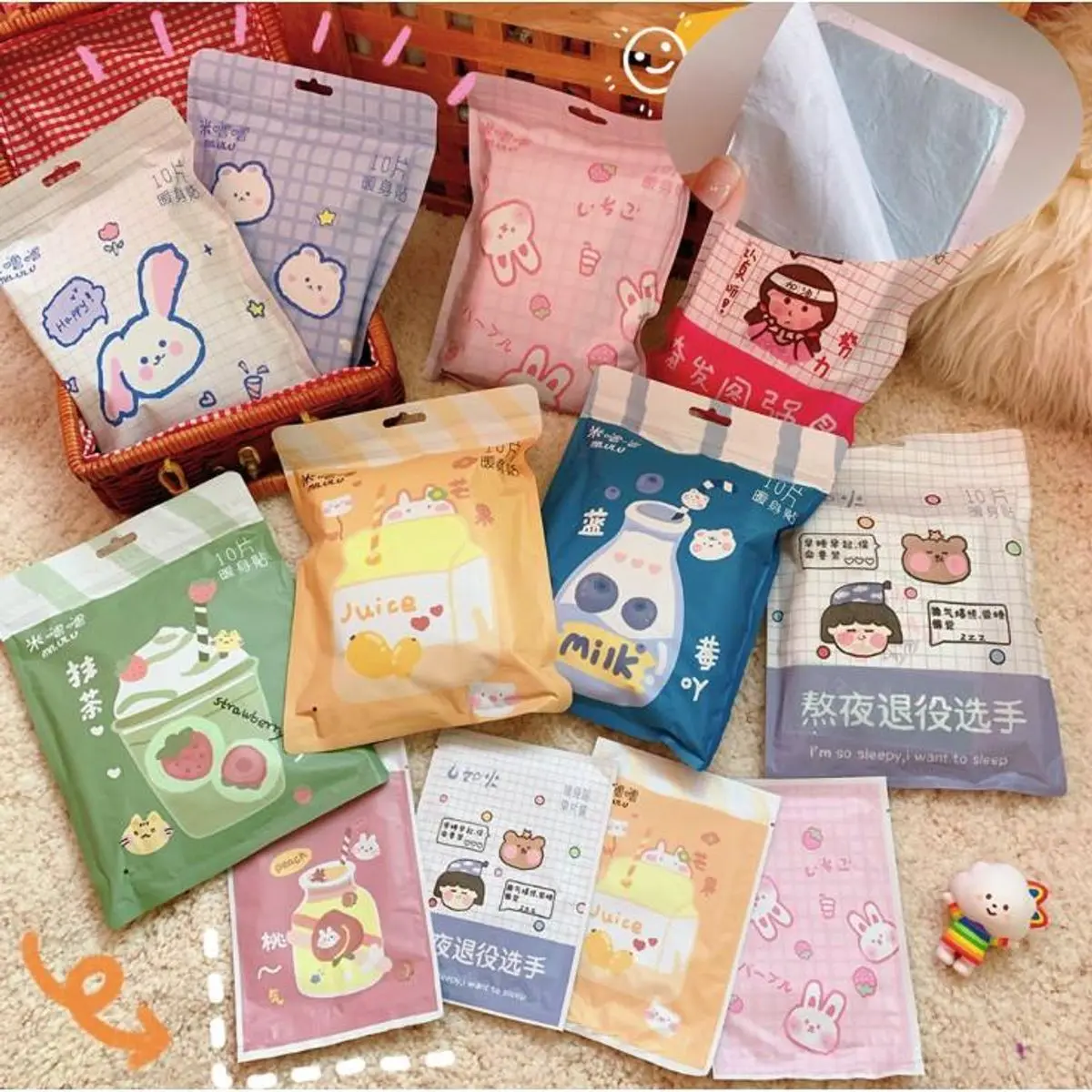 Miếng Dán Giữ Nhiệt Giữ Ấm Cơ Thể/ Miếng Dán Làm Ấm Cơ Thể, Ấm Bụng L027