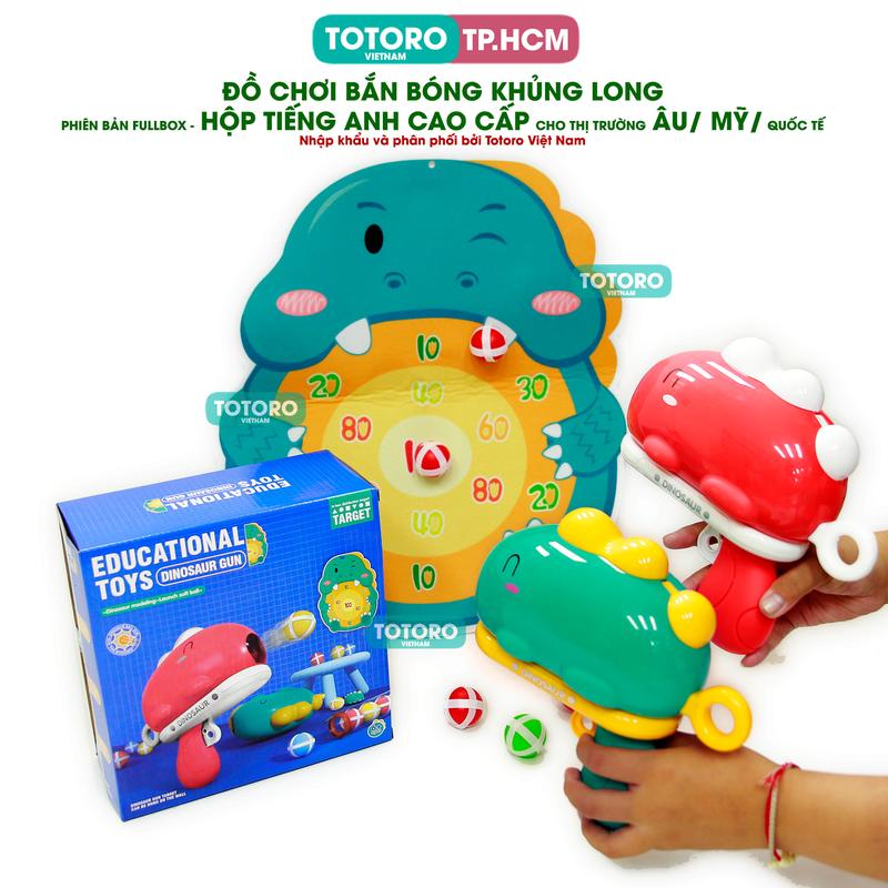 Đồ Chơi Bắn Bóng Khủng Long Tính điểm giải trí giảm căng thẳng xả stress vui nhộn dễ thương Giảm Stress Toy
