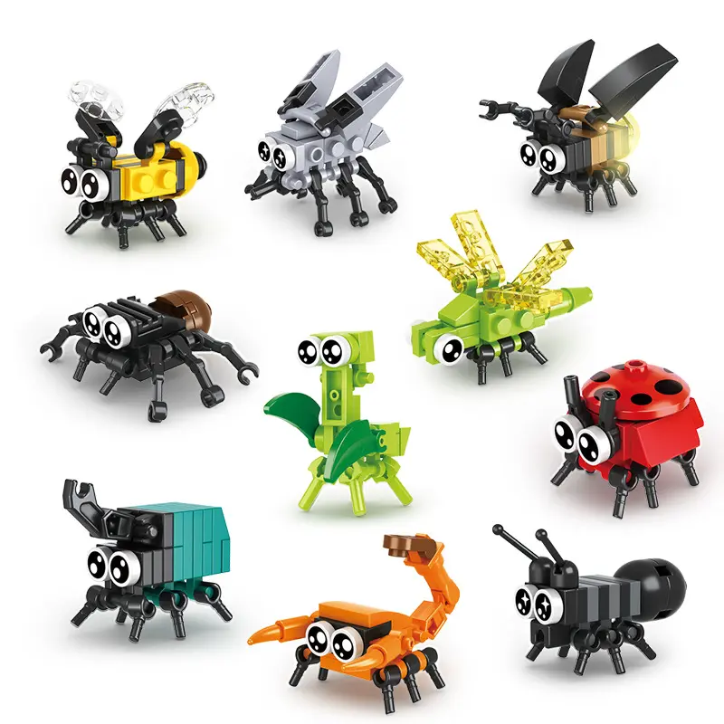 Khối Xây Dựng, Cỡ Nhỏ, Tương Thích Với Lego, Sản Xuất Tại Nhà Máy Chenghai, Đồ Chơi Giáo Dục Cho Trẻ Em