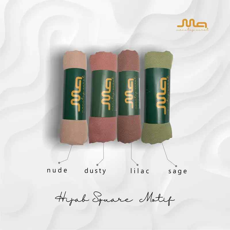 MA MENUTUP AURAT - HIJAB SEGI EMPAT MOTIF - JANNAH SERIES / SPRING SUMMER 2023 3