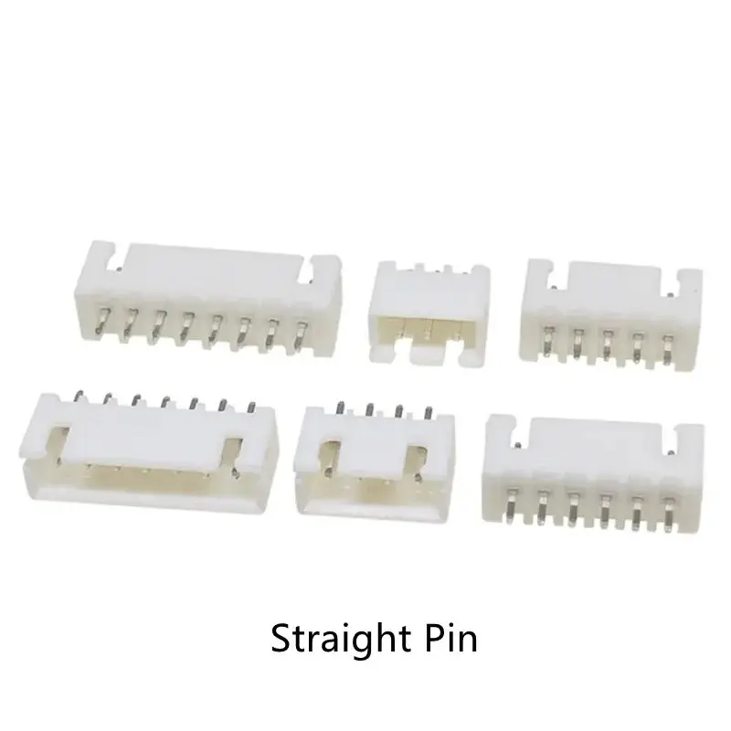 Phích Cắm Đầu Nối Chân Đực, 10 Cái, Tương Thích Với SH / JST / ZH / PH / XH, Khoảng Cách 1.0MM, 1.25MM, 2.0MM, 2.54MM, SMD, Kiểu Dán / Góc Phải, Có Cắm IC 2/3 / 4/5 / 6 / 7 / 8 / 9 / 10 / 12 Chân, Bộ Chuyển Đổi Phích Cắm Ổ Cắm IC 3