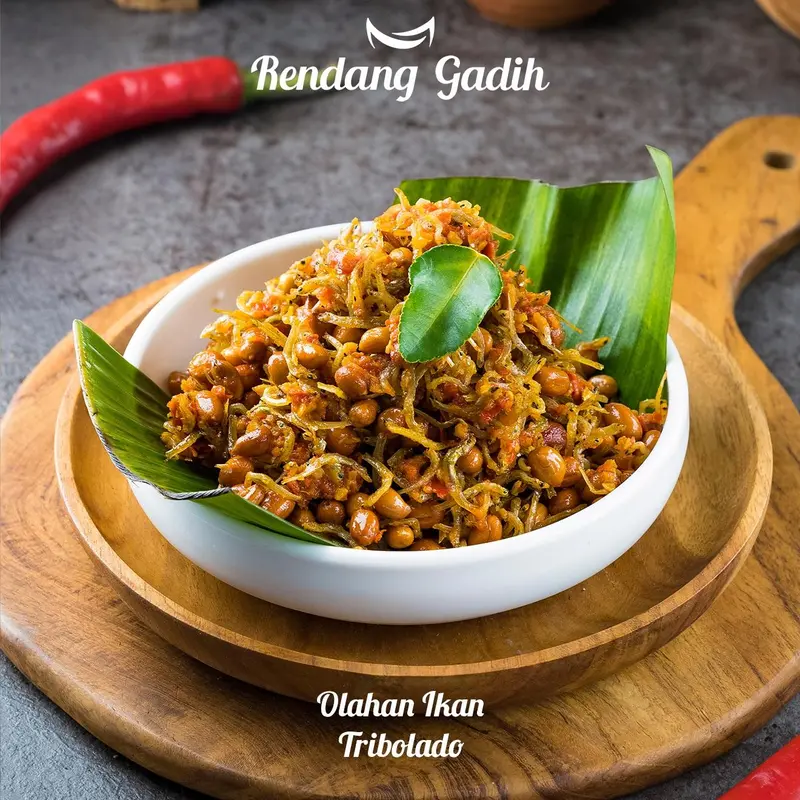 Rendang Gadih - Tribolado Teri Kacang Balado 200 g 4