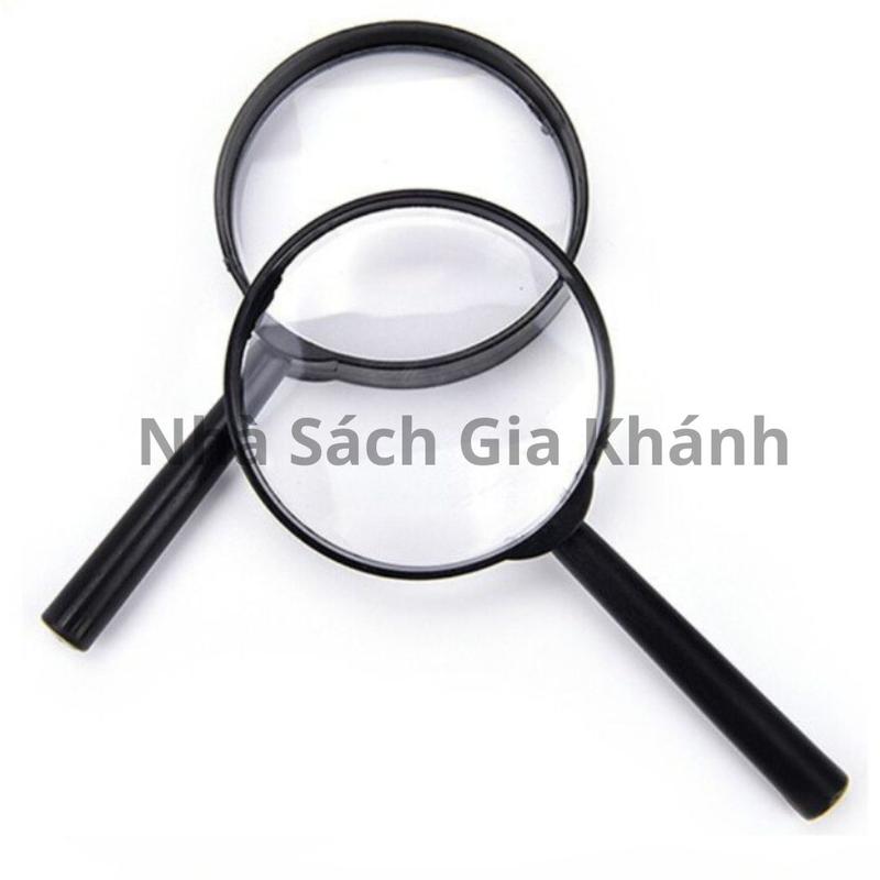 Kính Lúp 100mm - Kính Lúp Cầm Tay Rõ Nét đa năng tiện dụng thích hợp với người lớn tuổi sử dụng đọc sách báo