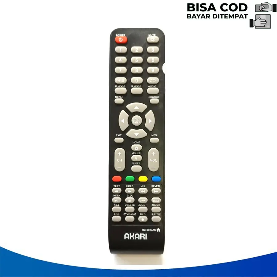 Remot SMART TV AKARI LED - LCD KUALITAS ORIGINAL RC-9920AS