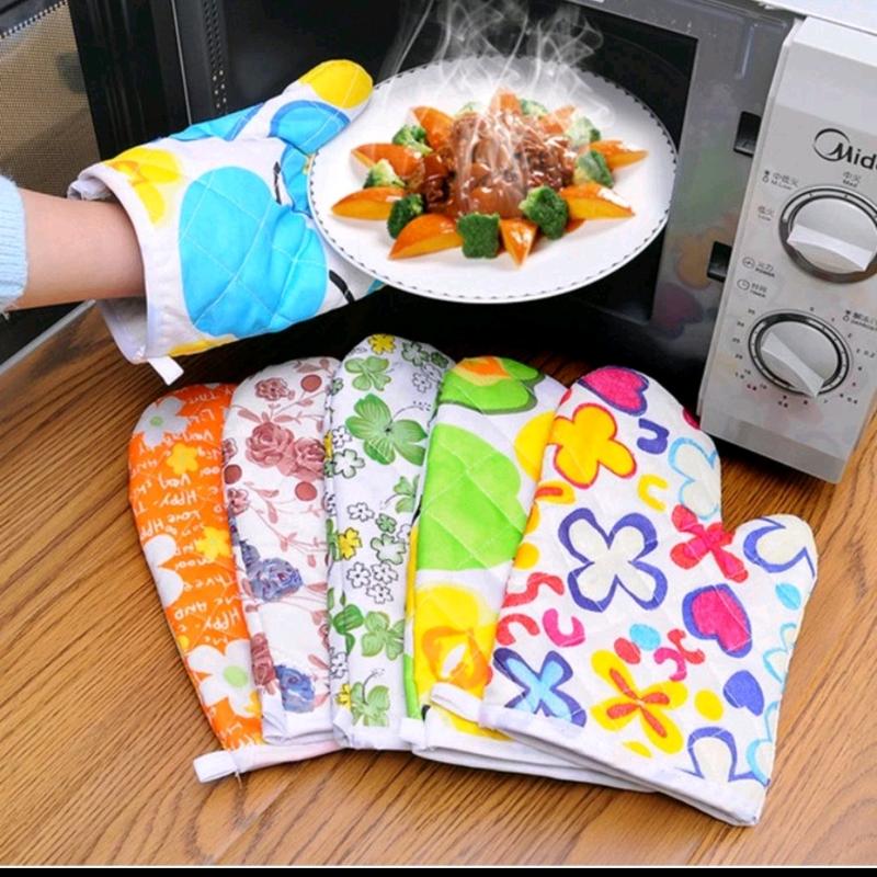 XL. Sarung tangan anti panas dapur lap tangan oven bagus Alat 1