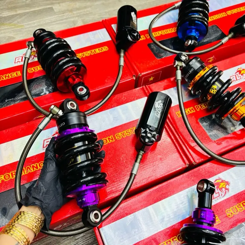 Phuộc REDLEO Có Bình Dầu mẫu mơi nhất  (chọn màu nhắn shop)