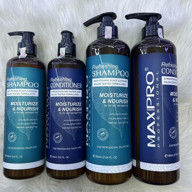  Dầu gội xả hấp siêu phục hồi Maxipro dành cho tóc khô xơ hư tổn 