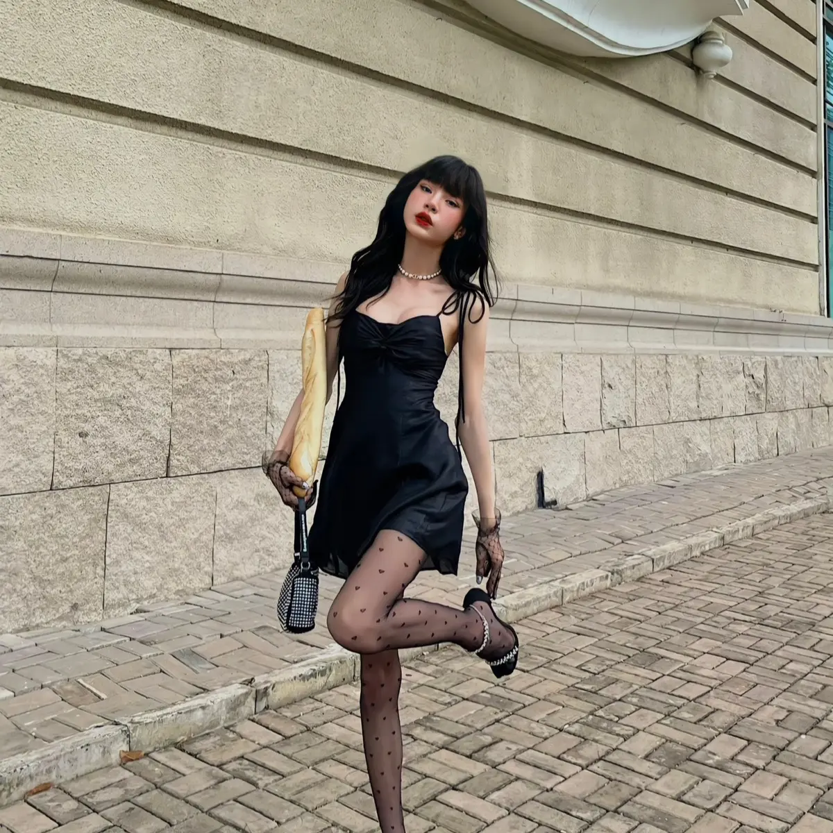 Đầm tơ nhũ DUDU
