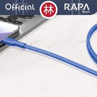 Gambar RAPAtech DC2022 - LINE MAX I - USB-A to Lightning Cable 2.4A 120 cm - biru dari Liem Group Kota Administrasi Jakarta Barat 2 Tokopedia
