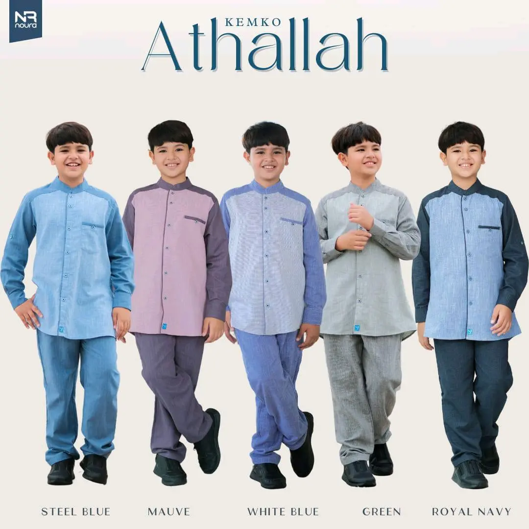 KEMEJA KOKO ANAK LAKI-LAKI (KEMKO) ATHALLAH BY NUBI-NOURA