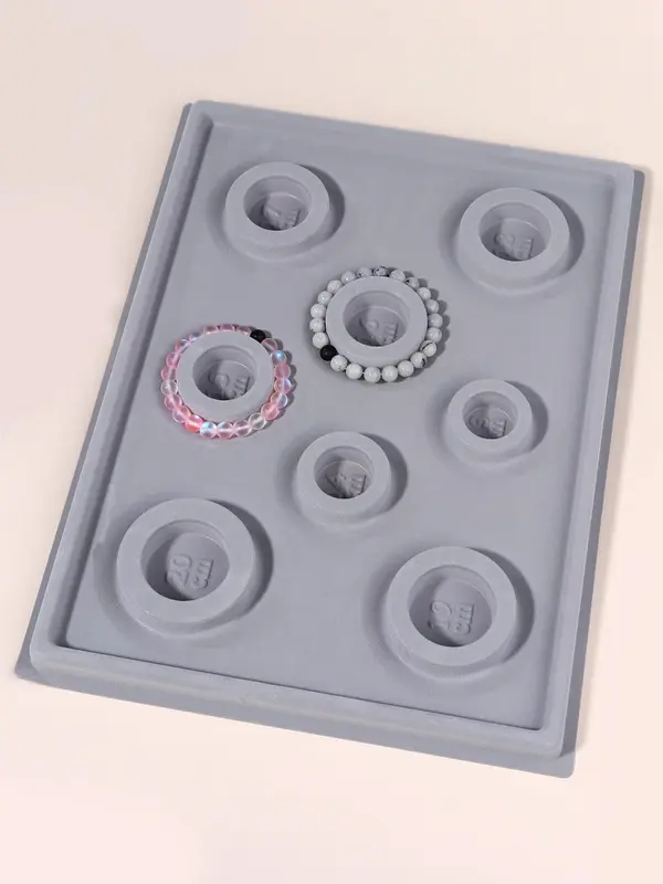 DIY Jewelry Beading Board, Versatile Measuring Beading Board, DIY Jewelry Making Supplies for Bracelet & Necklace Making for Women & Girls 4
