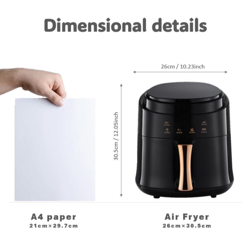 1400W 5L Large Capacity Digital Air Fryer, 1 Piece Multifunctional 360 Degree Rotating Air Fryer, Household Kitchen Appliances For Daily Use, Kitchen Accessories, Smart Air Fryer, Stocking Fillers Gift 2