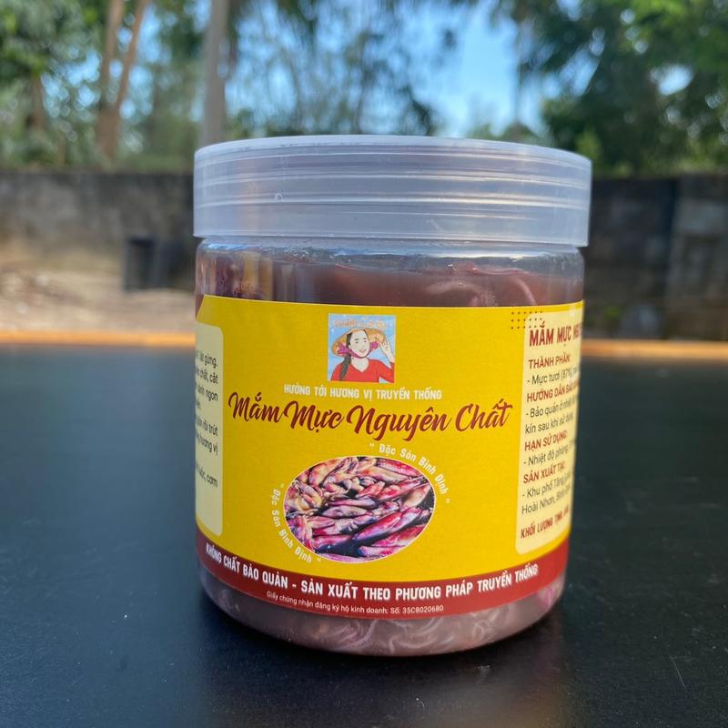  Mắm mực muối trên ghe 500g 