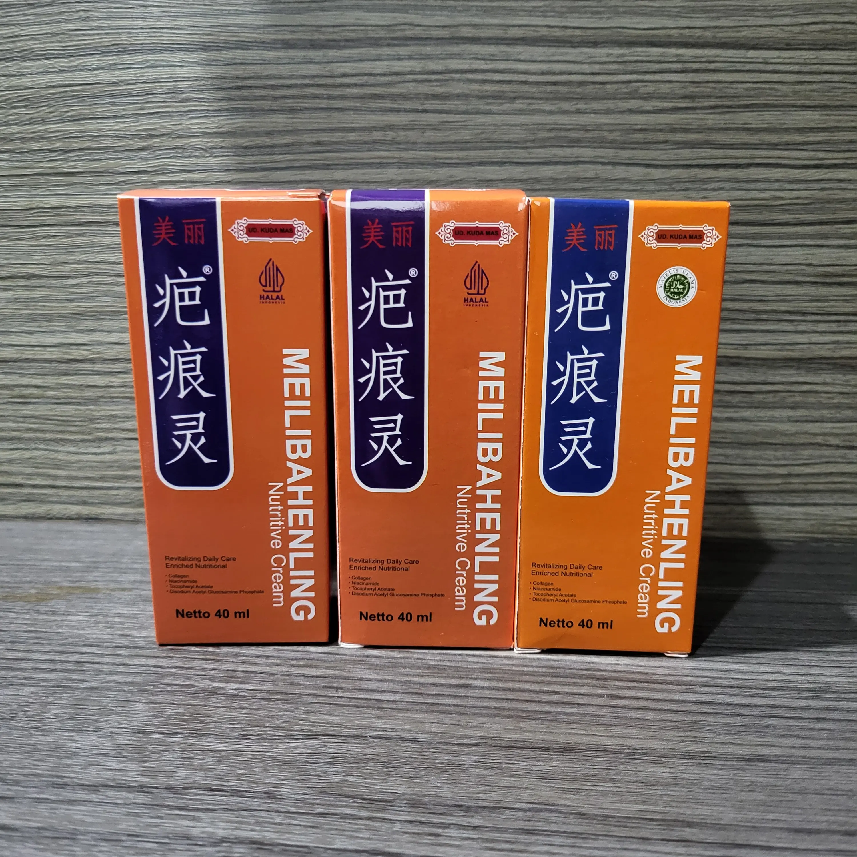 MEILIBAHENLING Nutritive Cream DAPAT 3 PCS PROMO Semua Jenis Kulit Perawatan Wajah Pelembab Pencerah Kulit Kering Pemutihan Muka Moisturizer Aging