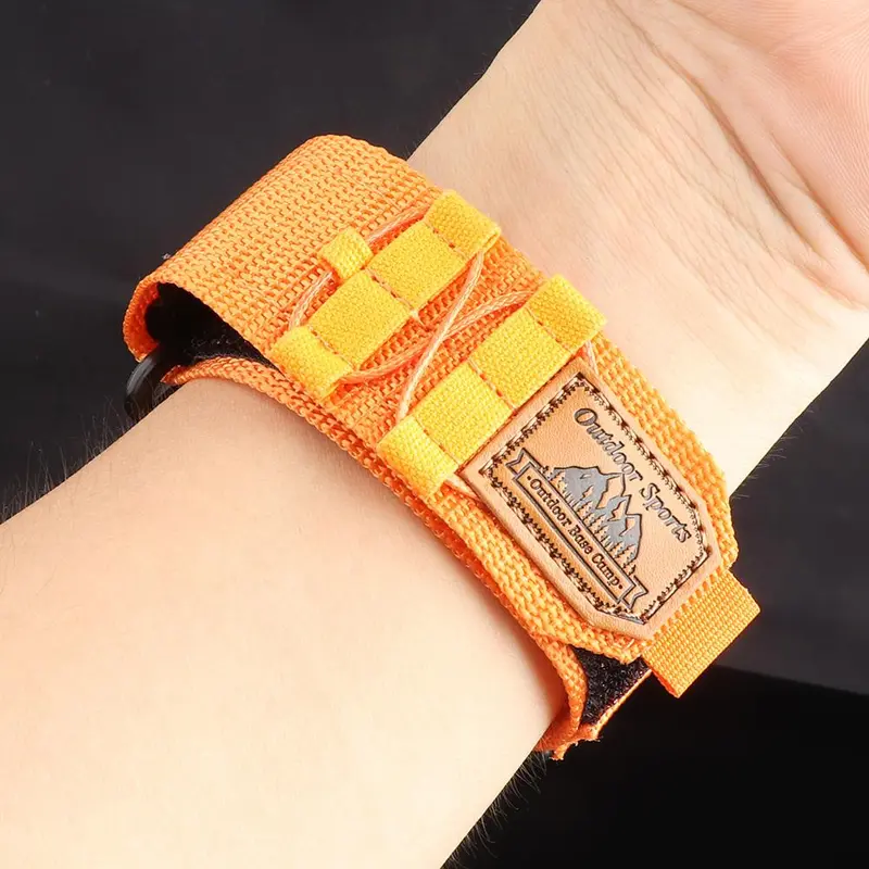 Wide Nylon Sports Watch Band, Breathable Watch Band for iWatch Series 49mm 9 8 7 45mm SE 6 5 4 3 42mm 44mm, Wearable Accessories 8