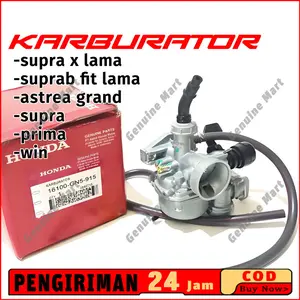 KARBURATOR ORIGINAL HONDA HGP SUPRA X GRAND REVO LEGENDA ASTREA 100 OEM THAILAND Karbu Standar Hemat BBM Tidak Banjir Pasang Plug and Play Kualitas A-Class Mesin Stabil dan Tangguh Bonus Filter dan Klem Siap Pasang COD Bayar di Tempat