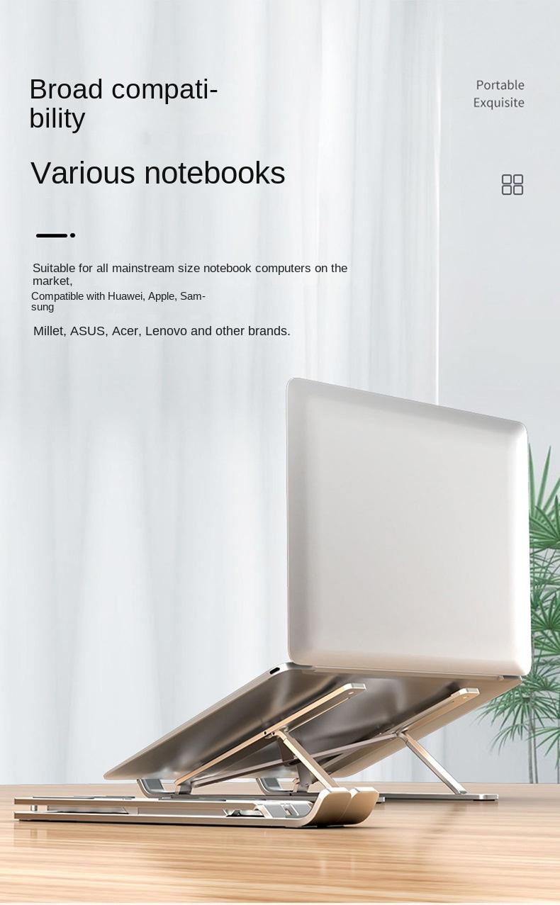 Product Introduction of Giá Chân Đế Máy Tính Xách Tay, Có Thể Điều Chỉnh, Với Bộ Làm Mát, Giá Đỡ Nâng Cao, Thích Hợp Cho Máy Tính Để Bàn Đứng Và Treo Hỗ Trợ, Năm 2025 10