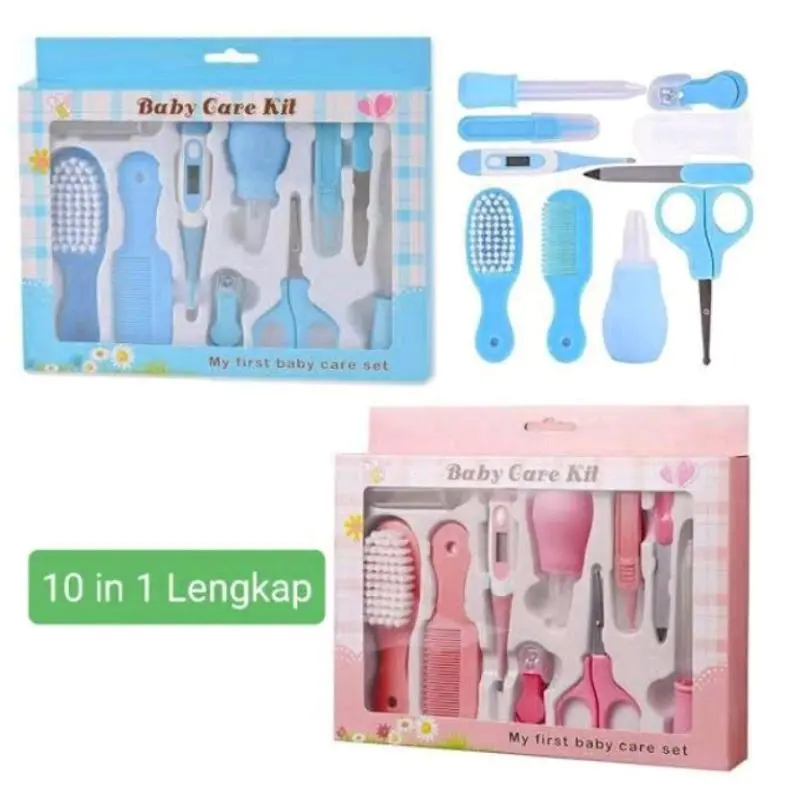 Gunting kuku bayi Set Komplit BPA Free isi 8-10-13 Perlengkapan Bayi baru lahir 4