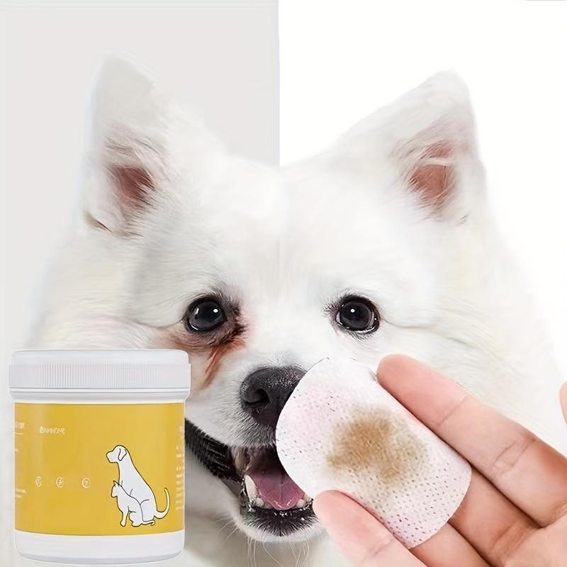 Product Introduction of Khăn lau mắt cho thú cưng dùng một lần, 200 chiếc, Thích hợp cho mèo và chó, Nhỏ mắt, Làm sạch và lau mắt để loại bỏ nước mắt, Đồ dùng cho thú cưng, Dụng cụ làm sạch 2