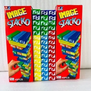 MAINAN BALOK SUSUN IMAGE STACKO / MAINAN EDUKASI TOWER STACKO / COCOK DIBUAT MAIN