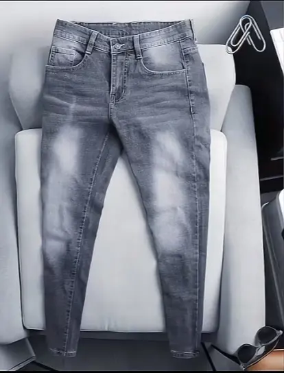 Quần Jean Nam Xám Khói Co Giãn Tốt Mẫu Mới vải dày mềm Cotton Pants Có Túi MS866- Pants Menswear