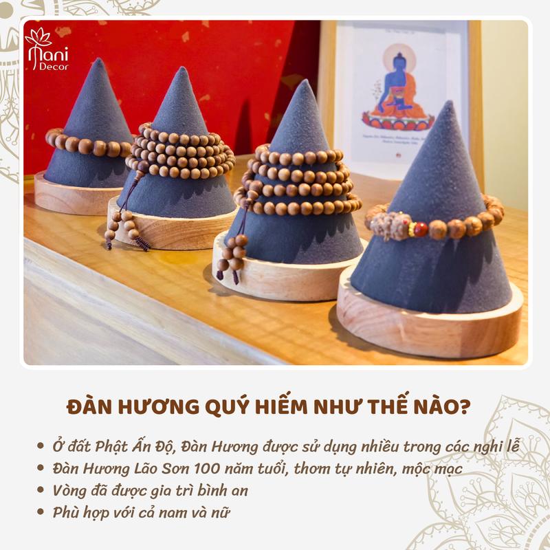 Vòng tay Đàn Hương Lão Sơn, Phụ Kiện Trang Sức Bình An 2