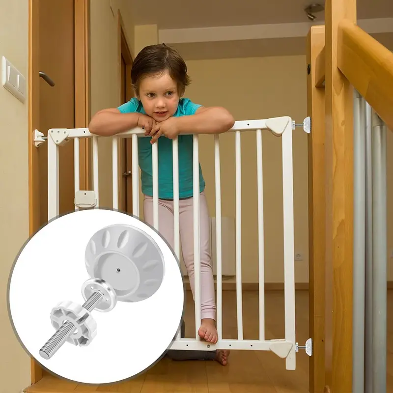 Phụ Kiện Cố Định Cửa Cổng Cầu Thang An Toàn Cho Em Bé Vít Bu lông, Phụ Tùng Thích Hợp 0