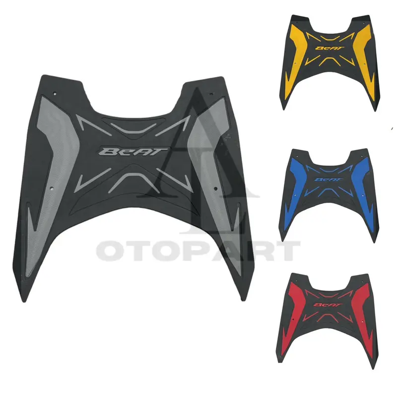 KARPET MOTOR BEAT 2020-2022 BEAT NEW TERBARU BEAT DELUXE BEAT STREET BEAT CBS ISS ALAS KAKI BEAT PIJAKAN KAKI BEAT KESET MOTOR BEAT BAHAN KARET TEBAL ANTI SLIP TIDAK LUNTUR 0